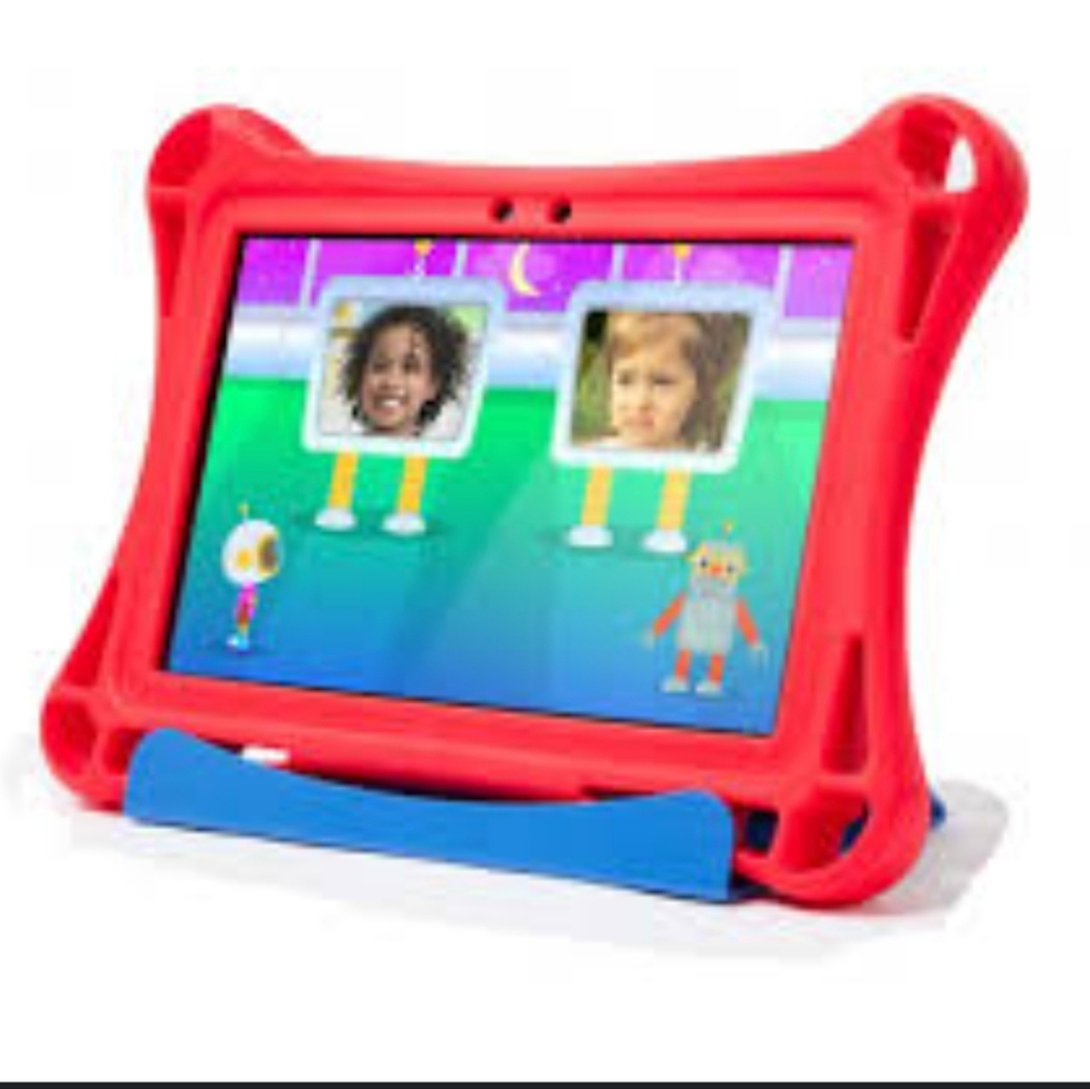 Hatch Learning Tablet w/ headset, bumper case, and metal stand